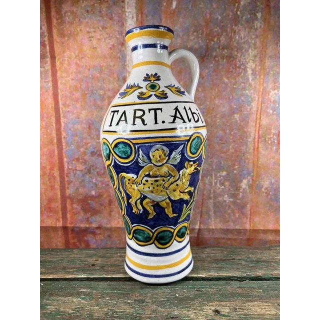 Vintage Pharmacy Jar or Vase For Sale - Image 5 of 13