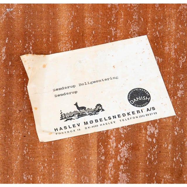 Severin Hansen Mid Century Danish Modern End Table Severin Hansen Oak Side Nightstand Nm MCM For Sale - Image 4 of 10