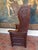 Antique Victorian Gothic Revival Country Oak Hall Chair, 1850 For Sale - Image 13 of 18
