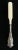 French Late 19th Century Small Antique French Silver/Bone Brush For Sale - Image 3 of 9