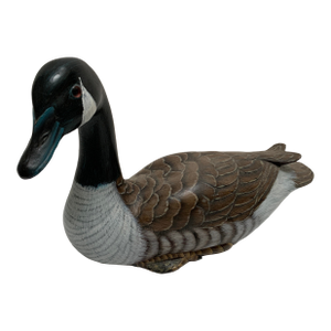 Vintage Asian Gray Goose Decor Figure