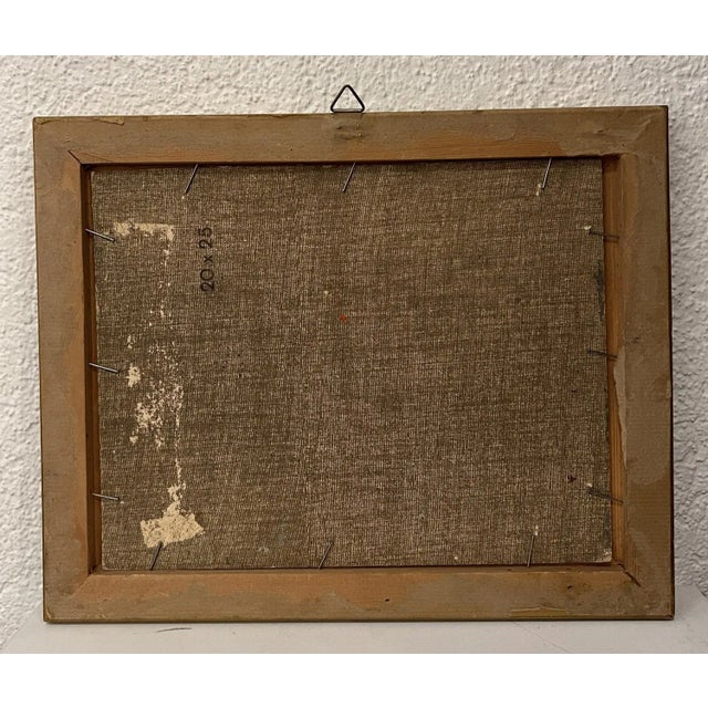 Valter, Busy Market Place, Oil on Canvas & Cardboard, 1890s-1910s, Framed For Sale - Image 10 of 11