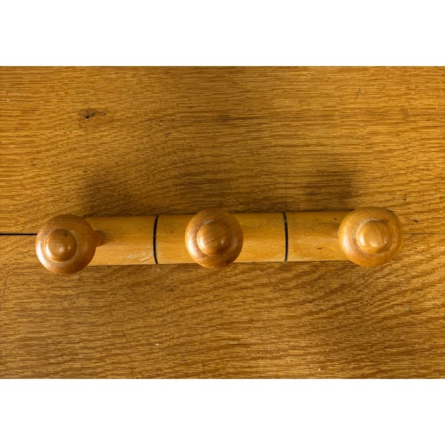 Rustic European Vintage French Coat Rack Hooks For Sale - Image 3 of 5