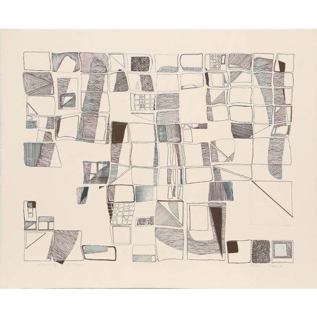 Minimalism In The Next Life I’ll Get It Right, Cheryl Brock Lithograph For Sale - Image 3 of 3