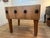 Vintage Michigan Maple Block Co. Solid Maple Butcher Block Table-Petoskey, Michigan-12.5" Thick For Sale - Image 9 of 14