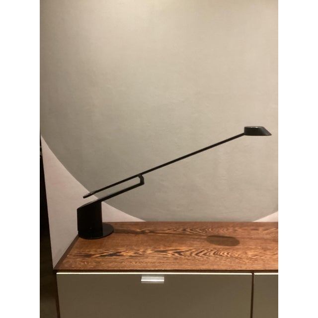 Mid-Century Modern Postmodern Italian Ala Table Lamp by Rodolfo Bonetto for Iguzzini, 1980s For Sale - Image 3 of 10