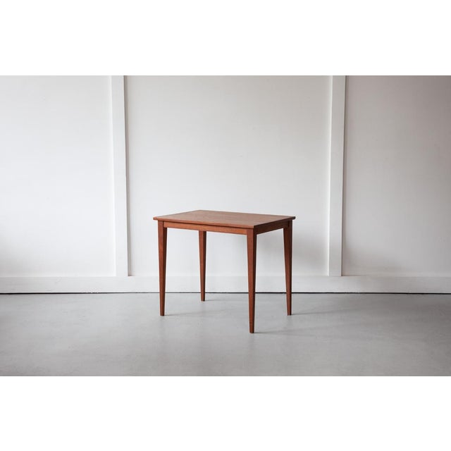 1960s Mid-Century Danish Teak Side Table, 1960s For Sale - Image 5 of 7