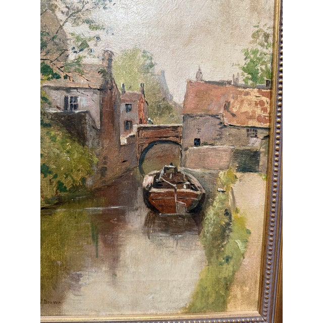 Wood William Staples Drown (American, 1856–1915) Venice Impressionist C. 1898 For Sale - Image 7 of 11