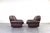 This pair of Italian armchairs from the 1970s is a characteristic example of design at the intersection of space age and...