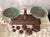 A magnificent collector's item for high-end interior decoration, comprising a French two-pan commercial scale with the...