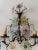 Italian Murano Multicolor Prisms Flowers Gilt Metal Sconces, C 1930 For Sale - Image 9 of 15