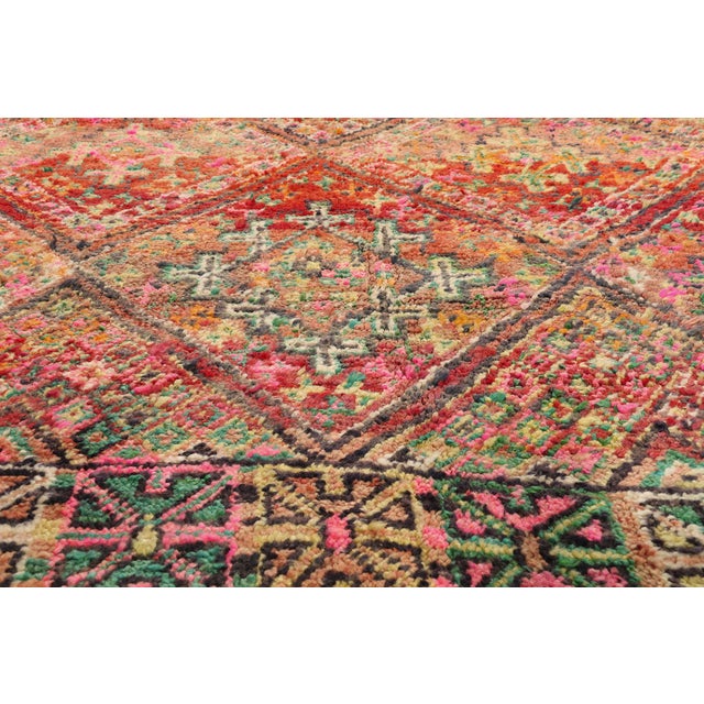 Late 20th Century Vintage Beni M'Guild Moroccan Rug, 05'09 X 09'09 For Sale - Image 5 of 10
