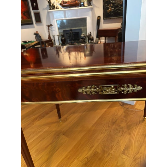 Wood Kindel Winterthur Collection Masterworks Game Table For Sale - Image 7 of 18