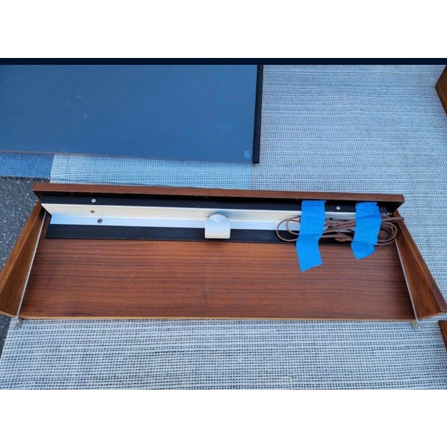 Wood Vintage Barzilay Wall Unit For Sale - Image 7 of 8