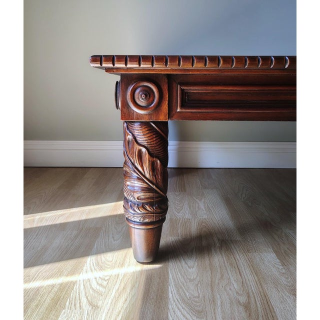 Safari Vintage Ralph Lauren Dutton Safari Cocktail Coffee Table For Sale - Image 3 of 18
