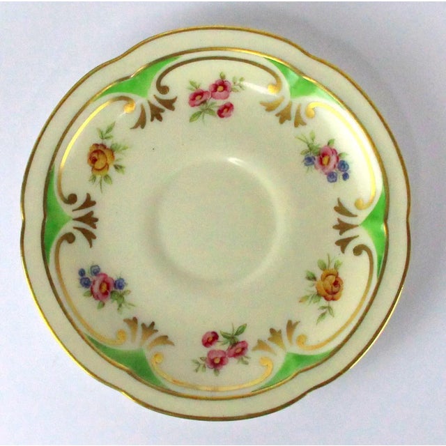 1920s Limoges Porcelain Coffee Set by Charles Ahrenfeldt, Set of 27 For Sale - Image 5 of 10