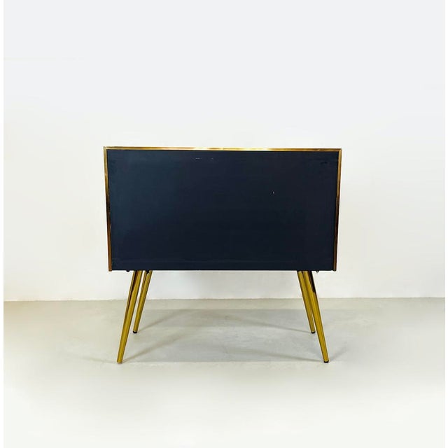 Vintage Dark Grey Nightstand, 1970 For Sale - Image 6 of 7