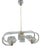 Art Deco Murano and Brass Navetta Chandelier from Barovier, 1930s For Sale