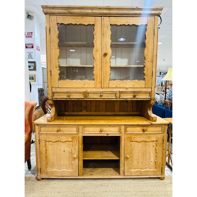 Antique Pine Hutch For Sale - Image 11 of 12