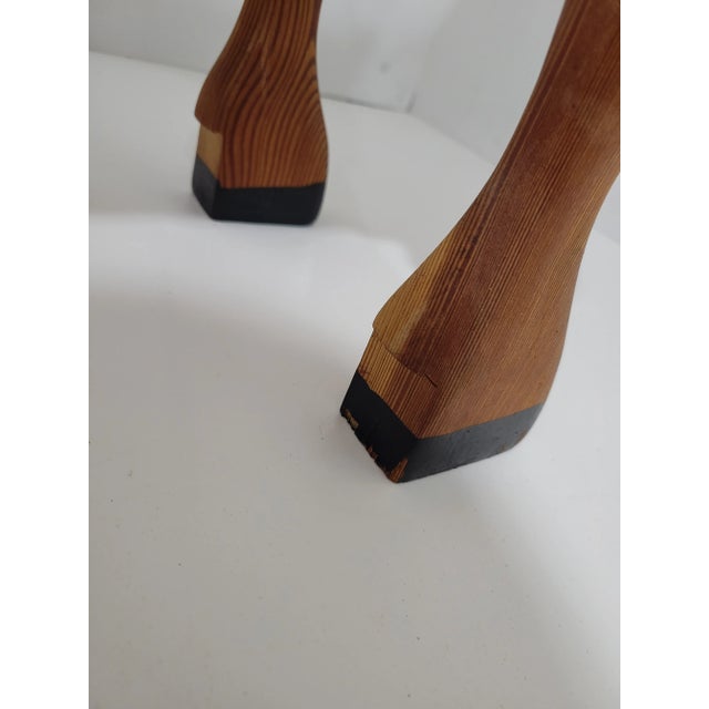 1970s Vintage Hanns Peter Krafft for Meier Germany Sheep Stool For Sale - Image 12 of 13