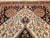 19th Century Persian Farahan Sarouk Rug, Hand-Knotted Wool, Floral Medallion Pattern, Ivory & Blue, 5x7 For Sale - Image 13 of 17