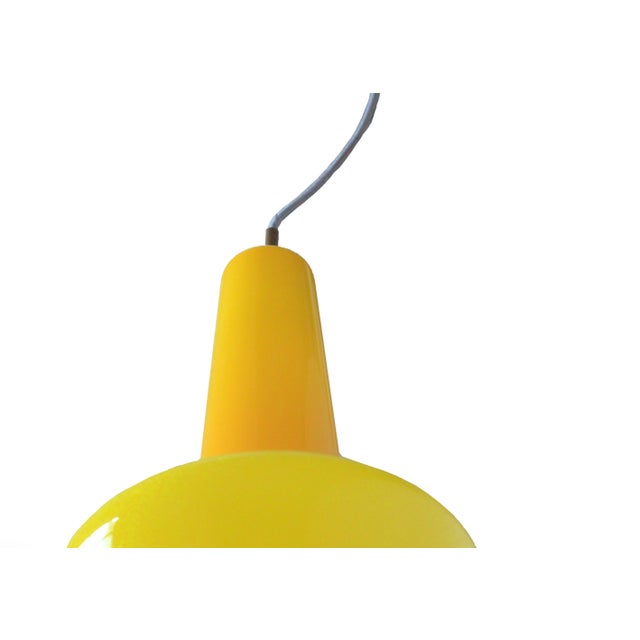 Mid-Century Modern Kreta Hanging Lamp attributed to Jacob Bang for Fof & Morup, 1960s For Sale - Image 3 of 7