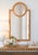 Contemporary Matthew Izzo Home Orlando Rattan Mirror For Sale - Image 3 of 5