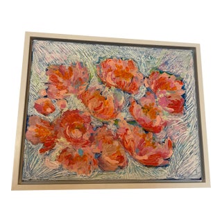 Camilla Webster Flower Painting "Darling Buds" For Sale