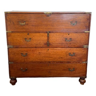 19th C. Campaign Secretary Bureau For Sale