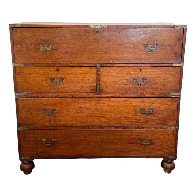 19th C. Campaign Secretary Bureau For Sale