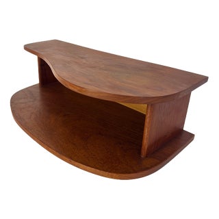 Vintage Teak Wall Shelf, Denmark For Sale