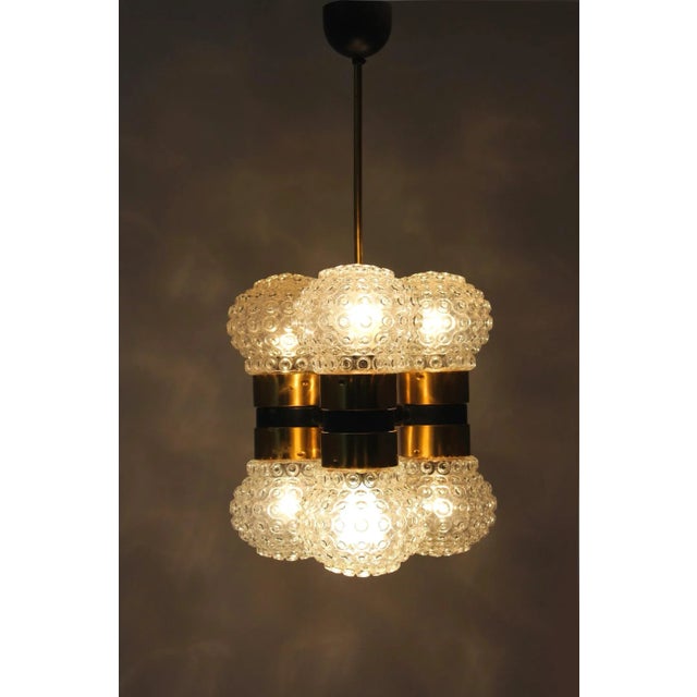 Mid-Century Modern Pendant Lamp from Napako, 1970s For Sale - Image 9 of 17