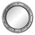 Friedman Brothers Bayshore Mirror in Classic Silver - 30" For Sale