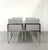 Late 20th Century MCM Palecek Chrome Upholstered Arm Chairs - Set of 4 For Sale - Image 5 of 8