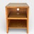 Contemporary Late 20th Century Solid Oak Media Cabinet With Pull-Out Shelf For Sale - Image 3 of 17