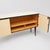 Italian Sideboard with Glass Top in the Style of Vittorio Dassi For Sale - Image 3 of 8