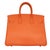 Hermès Hermès "Orange H" Epsom Leather 25cm Birkin Bag With Palladium Hardware, 2007. For Sale - Image 4 of 14