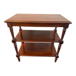 Early 20th Century Mahogany Three Tiered étagère by Imperial For Sale