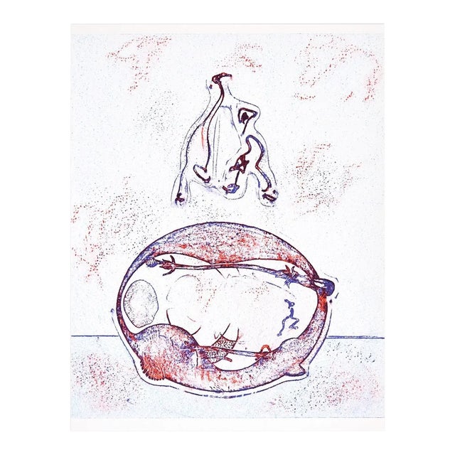 Après-moi le XX° siècle - Original Lithograph by Max Ernst - 1971 1971 For Sale
