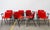 Metal Mod. K Desk Chairs by Lucci & Orlandini for Velca, 1970s, Set of 8 For Sale - Image 7 of 8