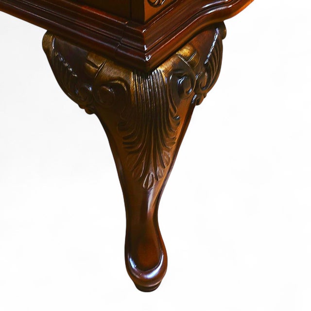 Professionally Refinished "Kathy Ireland Home" Queen Anne Highboy For Sale - Image 9 of 12