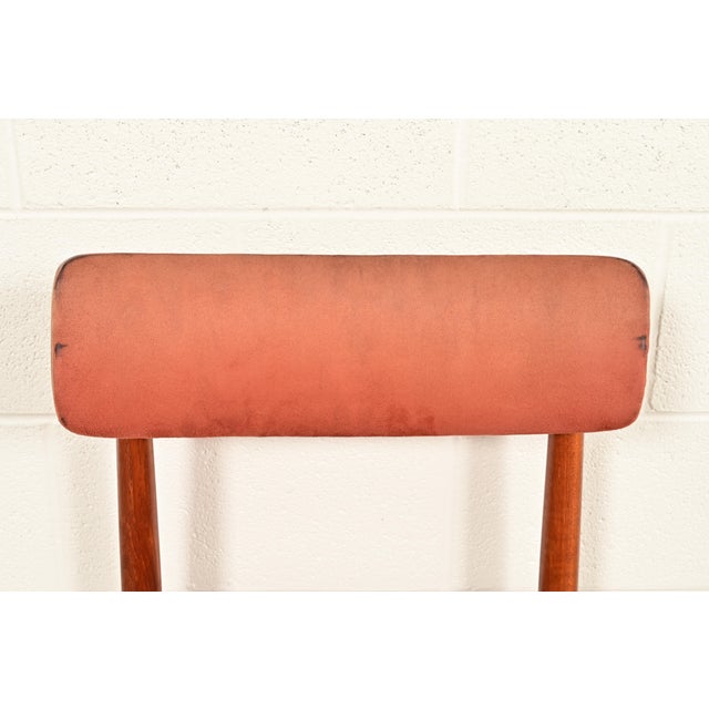 Finn Juhl Style Danish Modern Sculpted Teak Side Chairs or Dining Chairs, Pair For Sale In South Bend - Image 6 of 14