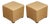 Vintage Cube Upholstered Stools Moroccan Ottomans, Poufs, a Pair For Sale