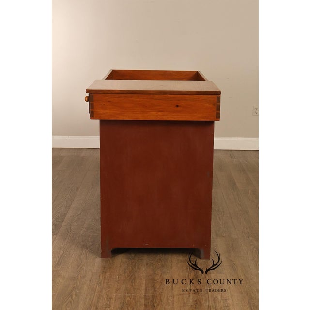 Large Reproduction Dry Sink Made by Wayne Kramer For Sale - Image 15 of 18
