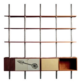 Example of Osvaldo Borsani Wall-Mounted Shelving