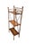 Early 20th Century Victorian English Burnt Bamboo Bookshelf For Sale - Image 15 of 16