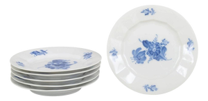 Vintage Porcelain Plates from Royal Copenhagen, 1980s, Set of 6