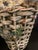 White Antique Barbola Roses Funeral Basket For Sale - Image 8 of 10