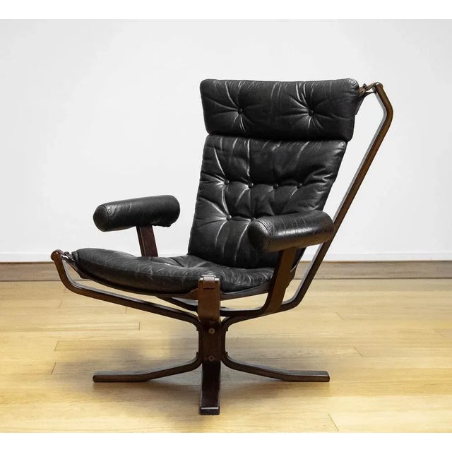 Vintage Superstar Lounge Chair by Sigurd Ressell for Trygg Mobler, 1970s For Sale - Image 6 of 9