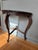Vintage French Provincial Demi-Lune Console Table For Sale - Image 4 of 4